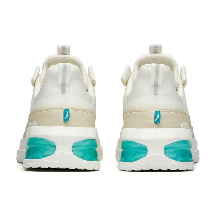 Anta Lifestyle Series амортизирующие дышащие спортивные повседневные туфли мужские кроссовки белые желтые зеленые 912228877-4