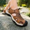 Дышащие мужские сандалии для ходьбы Ручная работа Балетки Повседневная обувь На все случаи жизни Мужские роскошные сандалии Стильные мужские лоферы с перфорацией Hombre