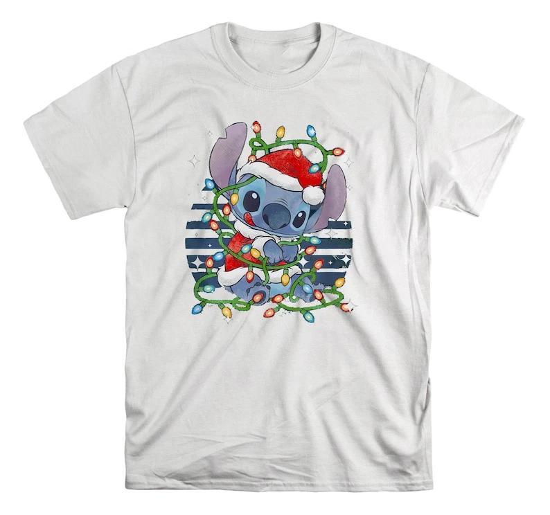 Christmas Lilo Stitch Christmas Size S 4xl Gift For Friend Kids