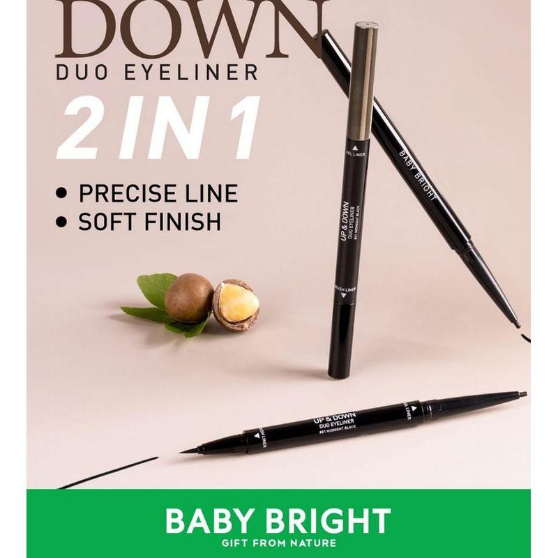 Baby Bright - Двусторонний подводка для глаз Up And Down Duo