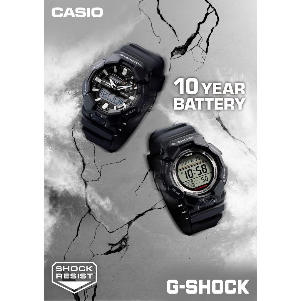 Casio G-Shock мужские часы бежевые GA-010-5AJF: Долговечная батарея, биомасса, пластик, официальная японская модель