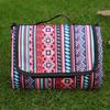 Hot Sale Beach Picnic Blanket, Sand-proof Waterproof Bohemian Briefcase Mat with Handle for Outdoor Travel for Outdoor Travel