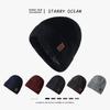 Men's Winter Wool Hat with Velvet Lining - Stylish and Warm for Outdoor Use