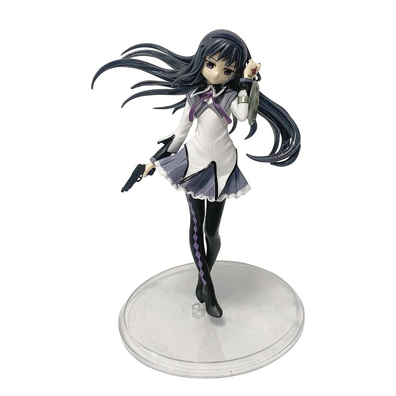 16CM Anime Akemi Homura Figure Magia Record Mahou Shoujo Madoka  Magica Gaiden Pop Up Parade Toy Model Doll Action Figure