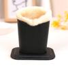 Pack of 1 Plush Lined Glasses Holder Stand Protective Glasses Case for Desks or Nightstands