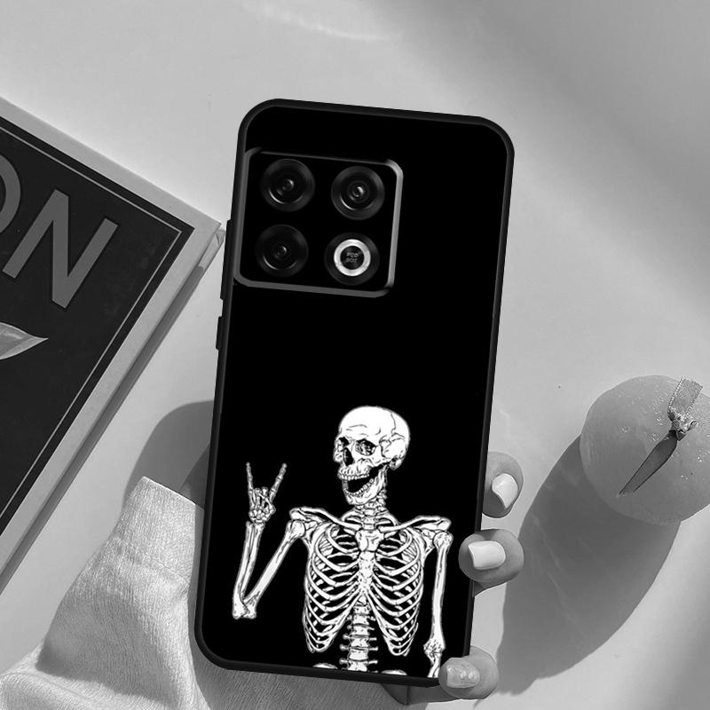 Чехол-череп в стиле Rock and Roll для OnePlus 15 13 12 11 13R 12R 10T 8T 13T OnePlus Nord 5 CE 3 2 4 Lite N20 N30