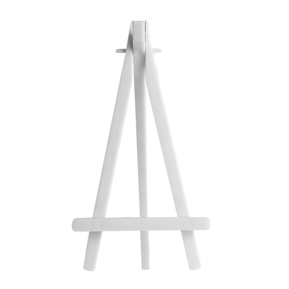 Plastic Painting Display Stand Adjustable Painting Holder Triangle Easel  Office Desk