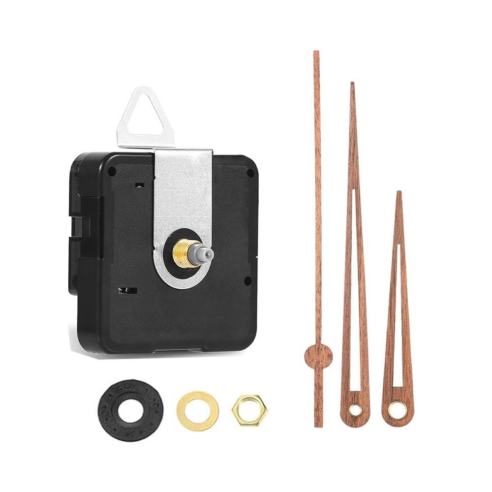 Сканирующий часовой механизм Деревянные указатели Настенные часы Детали Бесшумное движение часов