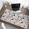 Durable Anti-Slip Desk Mat Terrazzo Abstraction 120x60 cm