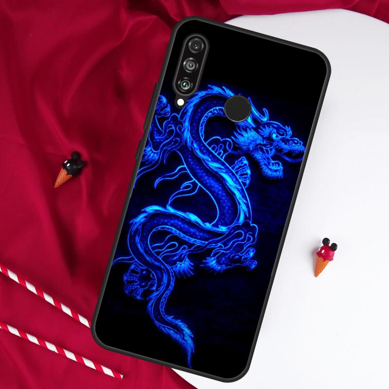 Китайский Дракон Для Huawei Nova 7i 8i 11i 12i 12s 10 9 SE Y90 Y60 Y70 Y72 Y61 Y91 P60 Pro P30 P40 Lite Чехол