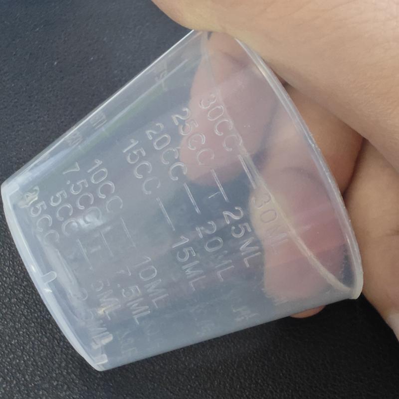 10 шт., аэрограф, поделки, искусство, ремесло, модель, инструмент для хобби, 1 унция/30 мл, градуированные пластиковые чашки для смешивания, универсальный мерный поддон для краски