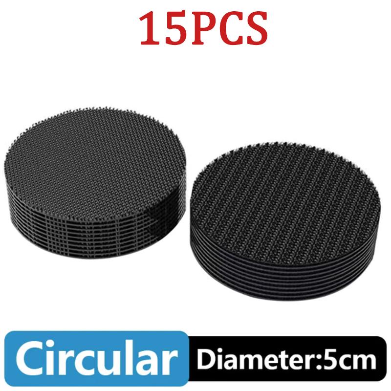 Автомобильная ковровая лента Универсальный зажим для коврика для пола Фиксирующий кронштейн Захват Самоклеящаяся застежка Наклейка Заплатки для фиксации автомобильного коврика для пола