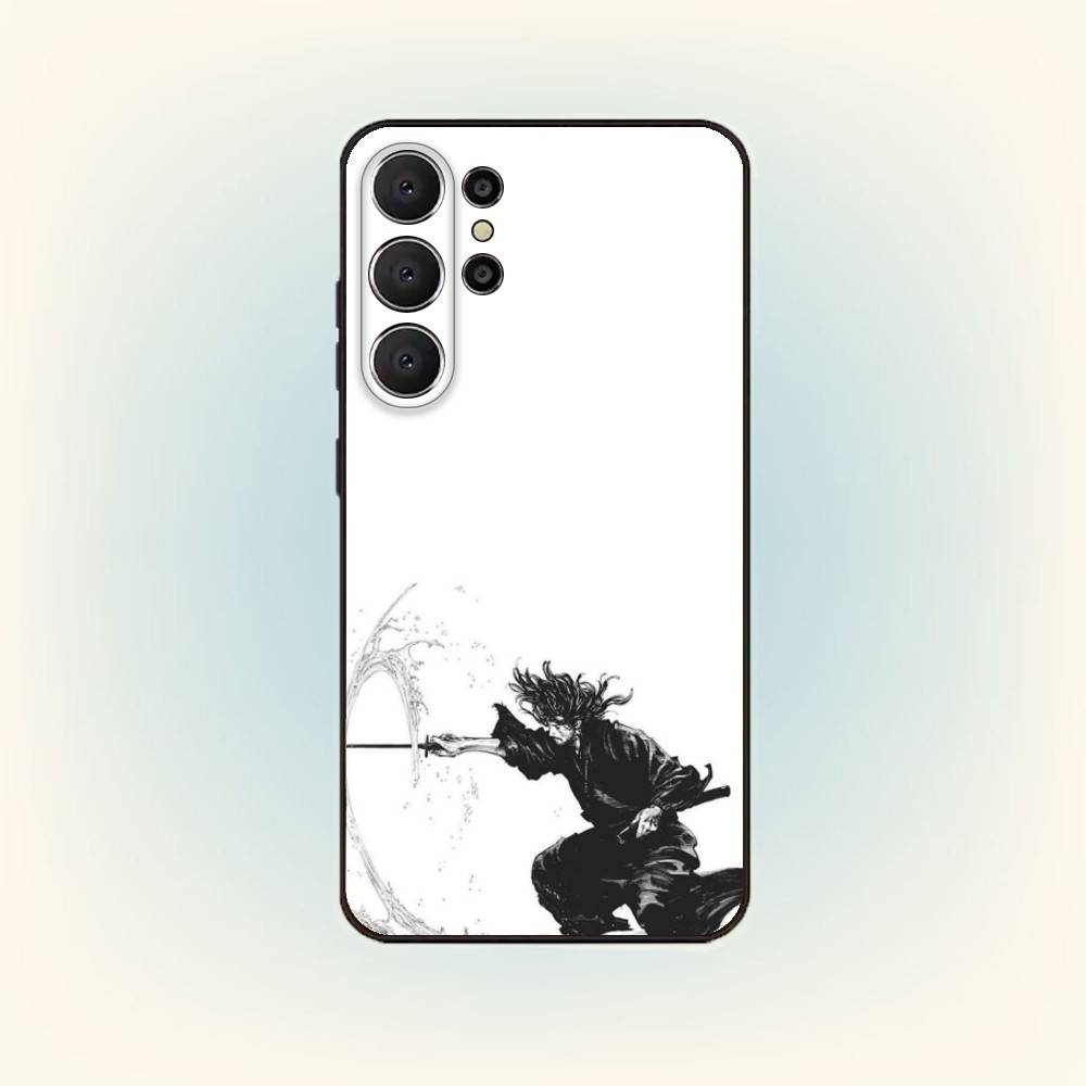 Чехол для телефона Vagabond M-Miyamoto M-Musashi для Samsung S26,S25,24,23,22,30,21,10,9,Ultra,Plus,Lite, Черный Мягкий Чехол