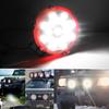12В 51Вт Яркий светодиодный свет Внедорожник 4x4 Прожектор Автомобильная фара Рабочая прожекторная лампа Для грузовика JEEP Hummer Автомобильный рабочий свет Аксессуары