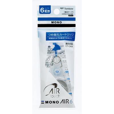 Tombow Mono Air Корректирующая лента Сменный картридж 6 мм Покупка CT-CAR6 [Оптом 10]