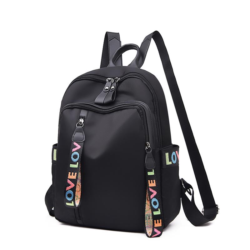 Модный женский прочный рюкзак с фирменным логотипом