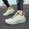 Men's and Women's Running Shoes Trendy New Thick-soled Outdoor Lightweight Shock-absorbing Sports Trendy Shoes Comfortable and Wear-resistant Training