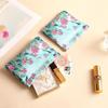 Rose Series Mini Makeup & Accessory Pouch - Portable Lipstick, Airpods, & Cable Storage Bag
