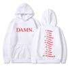 Damn Rapper Kendrick Lamar Hoodie Pglang Mr Morale & The Big Steppers Album Tracklist Sweatshirt Unisex Women's Hip Hop Pullover