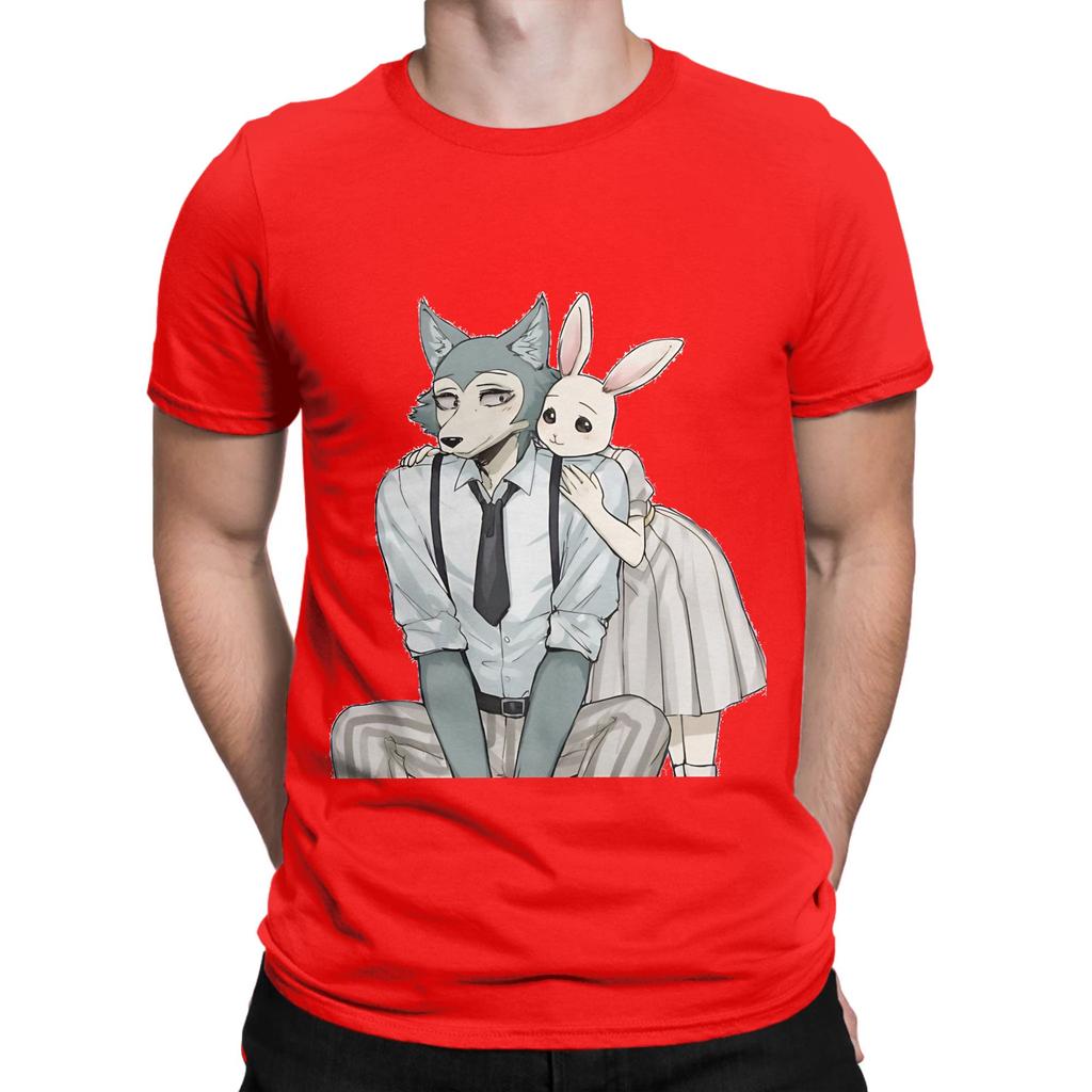 Beastars Финальный Сезон Часть Забавная 100% Хлопковая Футболка Beastars Финальный Сезон Часть Футболки Топы Для Унисекс