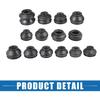 Universal Car Turn to Rod Arm Ball Joint Head Dust Protection Car Suspension Steering Parts Rubber Black