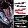 Multicolor Honeycomb Decals Motorbike Electricbike Reflective Stickers Universal