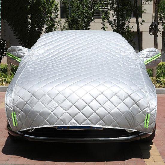 Защитное покрытие от града для автомобиля, светоотражающий дизайн, износостойкий, устойчивый к царапинам, полное покрытие, универсальное, легко устанавливаемое защитное покрытие от града для автомобиля