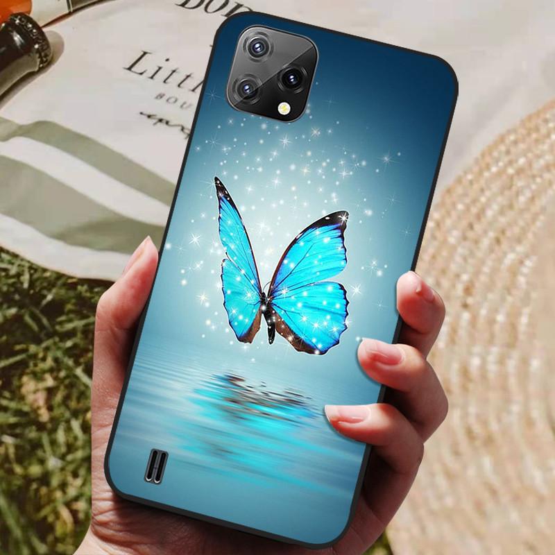 Case For Blackview Oscal C60 Coque TPU Soft Silicone Fashion Phone Funda For Oscal C60 Back C 60 Cover Case Luxury Black Bumper