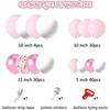 Balloons Garland Arch Kit Valentine's Day Decorations Confetti Birthday Party Balloons for Baby Shower Bridal Wedding Birthday Anniversary Party