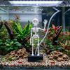 Glow in Dark Fish Tank Dance Skull Bubbler 3D Printed Water Wiggling Skeleton Decor  Gag Gift