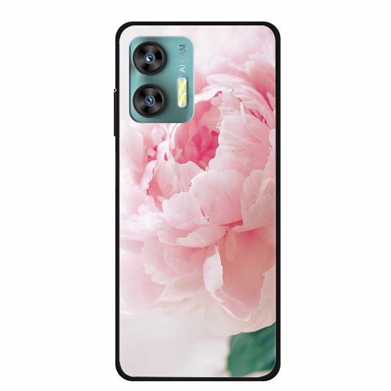 Для Oukitel C36 C35 Чехол Роскошный ТПУ Мягкий Силикон Чехлы для Телефона Задняя Крышка для Oukitel C35 OukitelC36 Ударопрочный Цветы Fundas