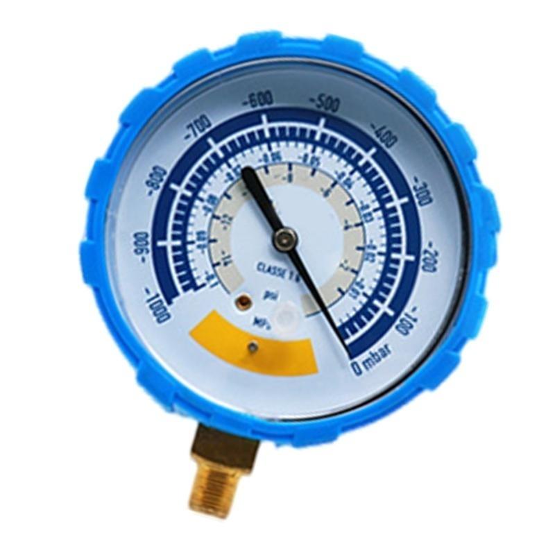 652F Accurate Vacuum Gauge Air Gauge Instrument for Vacuum 0-14psi Dials Display 1/8in Connector Vacuum Gauge