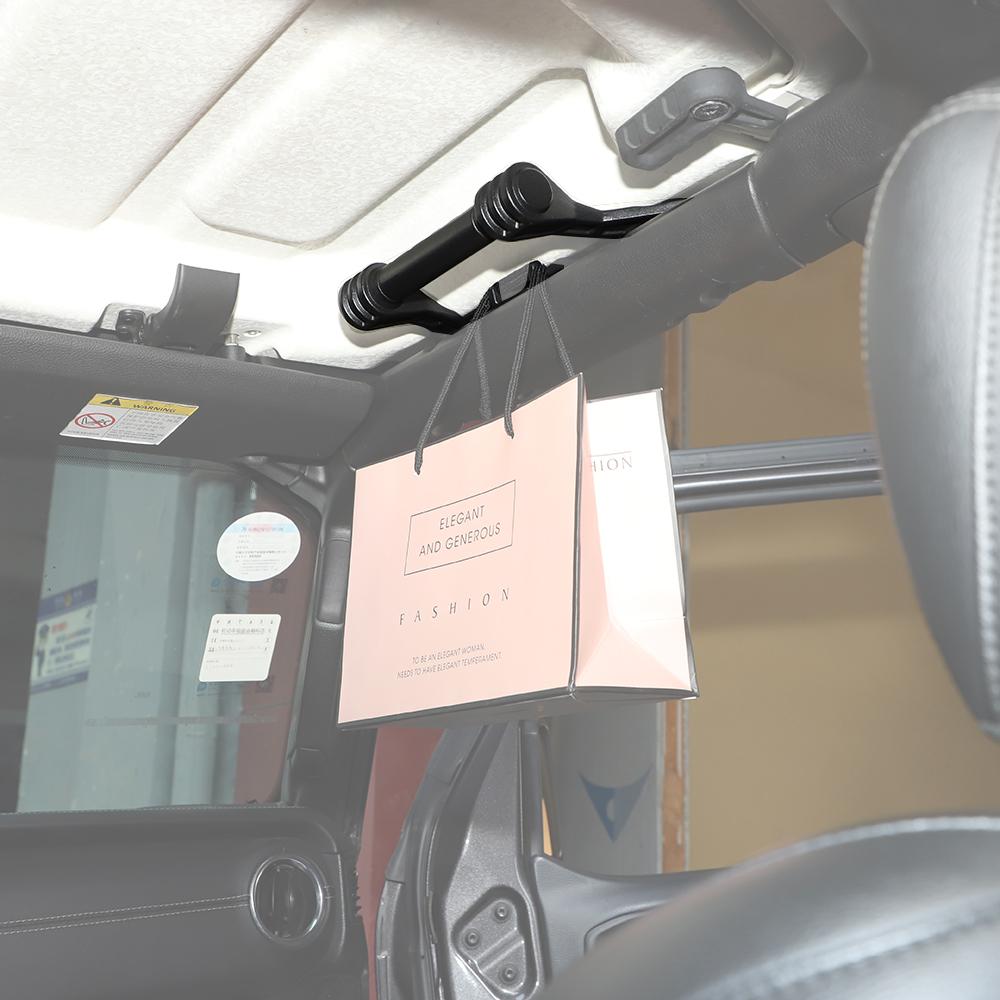 Металлическая ручка на крышу автомобиля с крючком для Jeep Wrangler JL для Gladiator JT 2018+