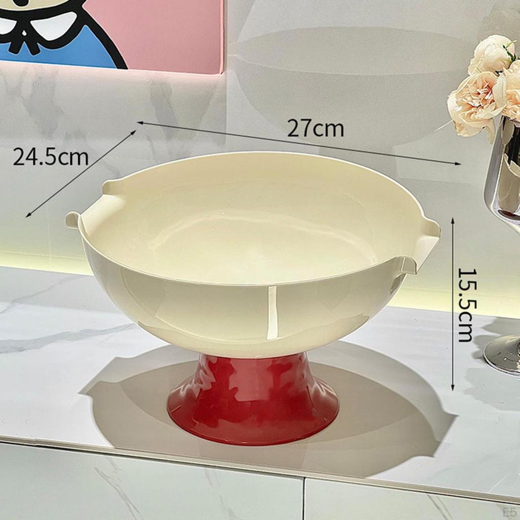 Фруктовница на ножке Поднос для хранения еды и закусок Креативный декор Сервировка для стола