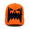 Lightweight Halloween Baseball Cap UV Protection Sunshade Cap Funny Pumpkin Embroidery Hat  Outdoor