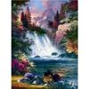 5D Diy Diamond Painting Cross Ctitch Kits Diamond Mosaic Embroidery Landscape Animals 3d Painting Round Drill Gift