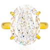 WUIHA 100% 925 Sterling Silver G Color 17 * 22 MM Oval Cut Lab Sapphire High Carbon Diamonds Gemstone Cocktail Ring Fine Jewelry