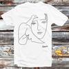 230 Gsm 100% Cotton One Line Picasso Fearless Art Drawing T Shirt Vintage Retro Cool Gift Mens Womens Unisex Cartoon Anime Top Tee B856