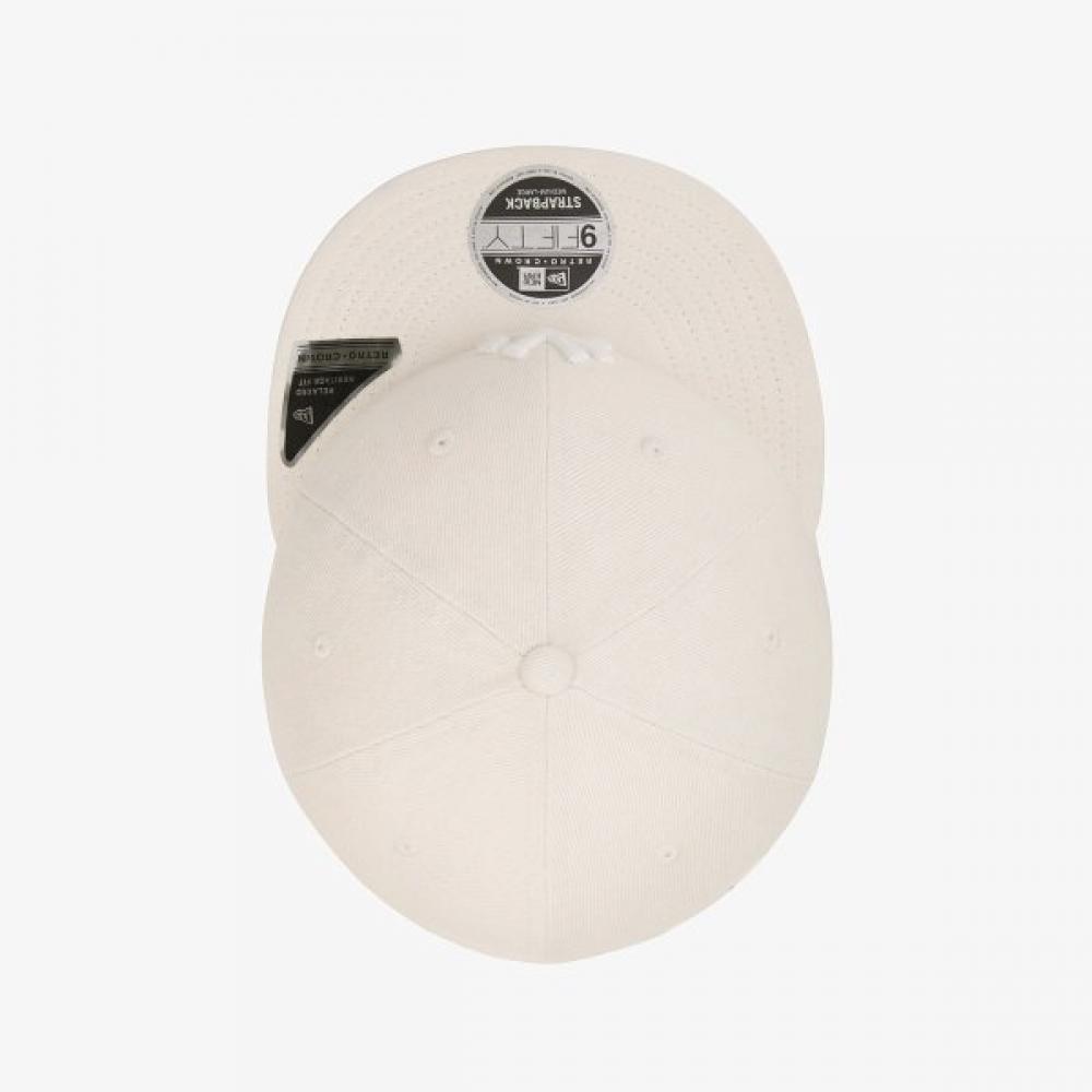 New Era Базовый ретро ремешок-застежка Strapback Деним Айвори 15131623