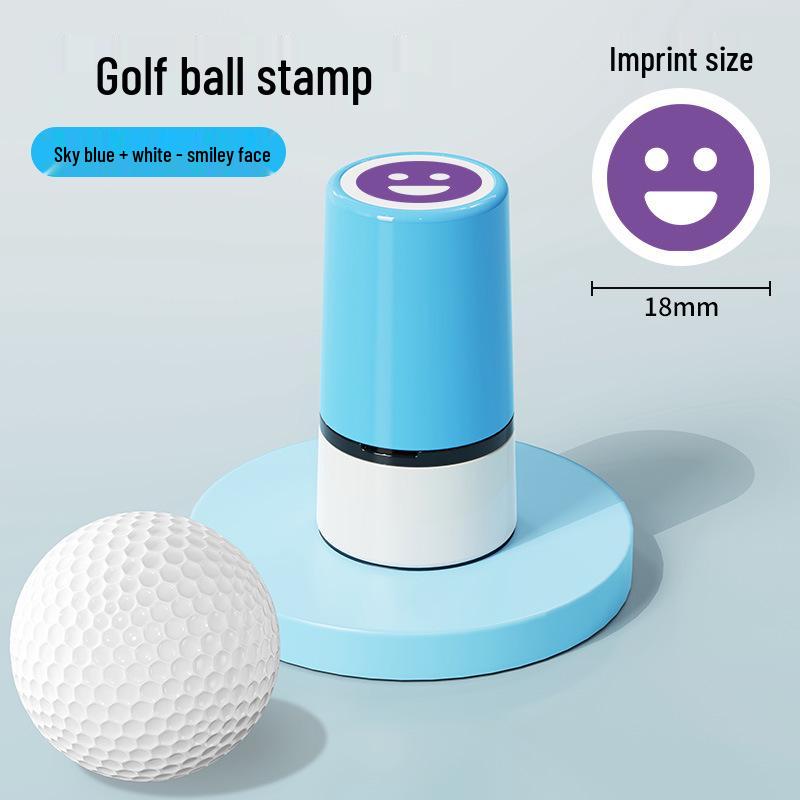 Waterproof Quick-Dry Golf Ball Stamp - Anti-Mixing Marker