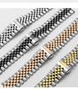 22-миллиметровый ремешок из нержавеющей стали для Tissot для Citizen для Seiko Быстросъемная бабочка Металлический ремешок для часов Высококачественный браслет