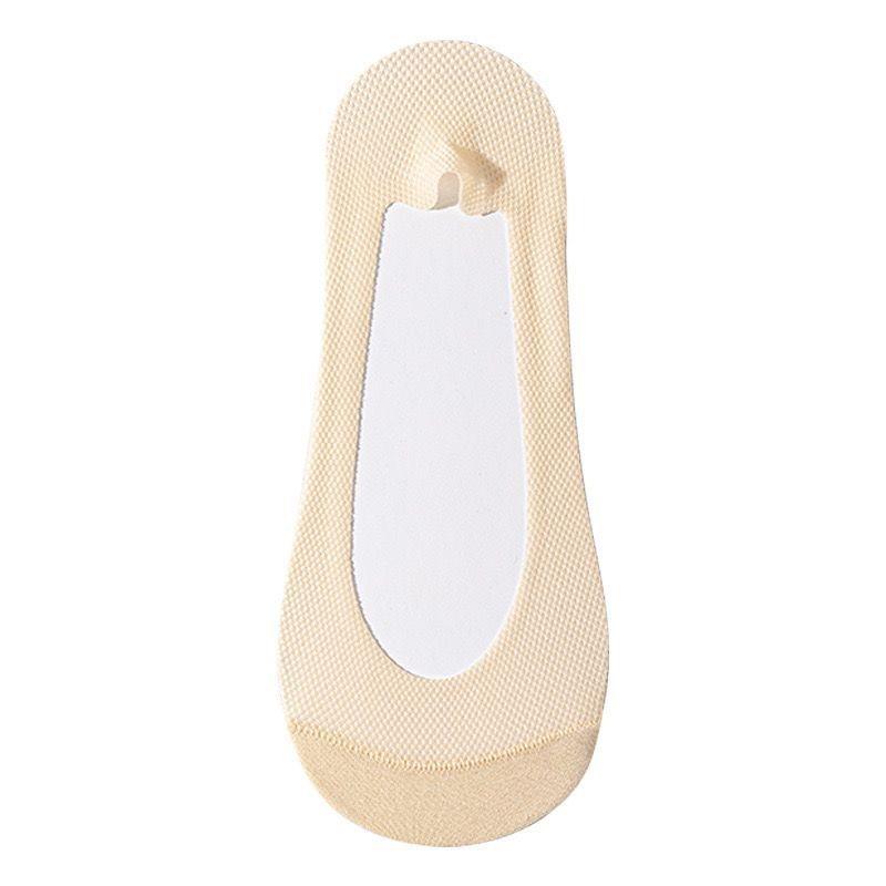 Женские летние однотонные сетчатые дышащие невидимые носки-лодочки с силиконовой противоскользящей основой, впитывающие пот, тонкие, с ажурным узором, короткие, невидимки