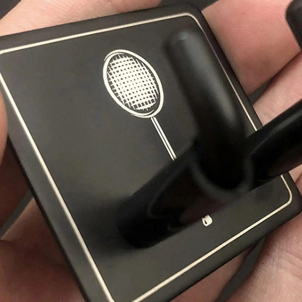 Силиконовый защитный чехол Настенный держатель для ракеток Стойка для хранения тенниса Гараж Спальня