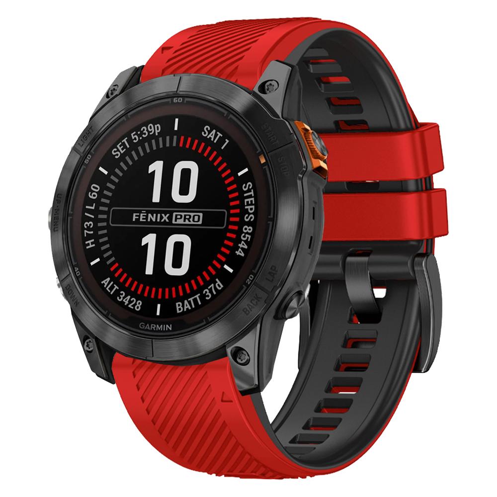 Быстросъемный силиконовый ремешок для часов 22 мм 26 мм для Garmin Fenix E 8 5 5X 6X 7 7X/Epix Pro Gen 2 TACTIX/Mk2 Mk2i G1/MARQ/Enduro 3 2