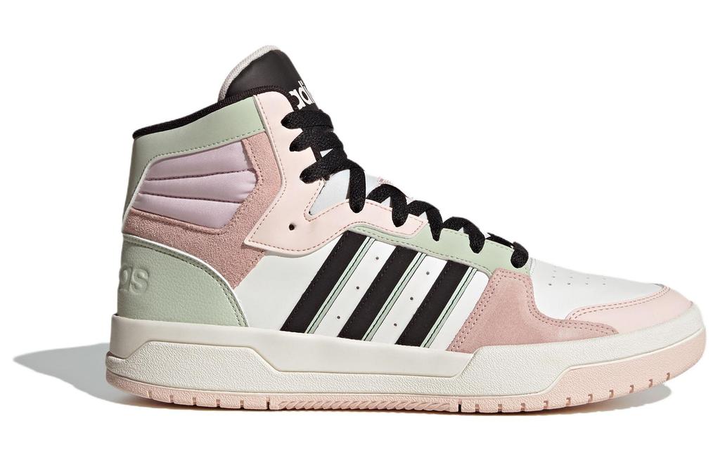 adidas Кроссовки для скейтборда Neo Entrap Mid с амортизацией, износостойкие, средней высоты, унисекс, розовые ID6009