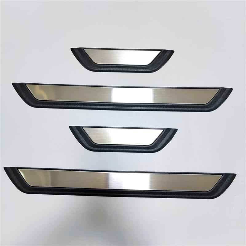 For Lexus RX NX 350h 450h+ Car Styling Door Sill Pedal Protector Stainless Kick Scuff Plate Cover Stickers Accessories