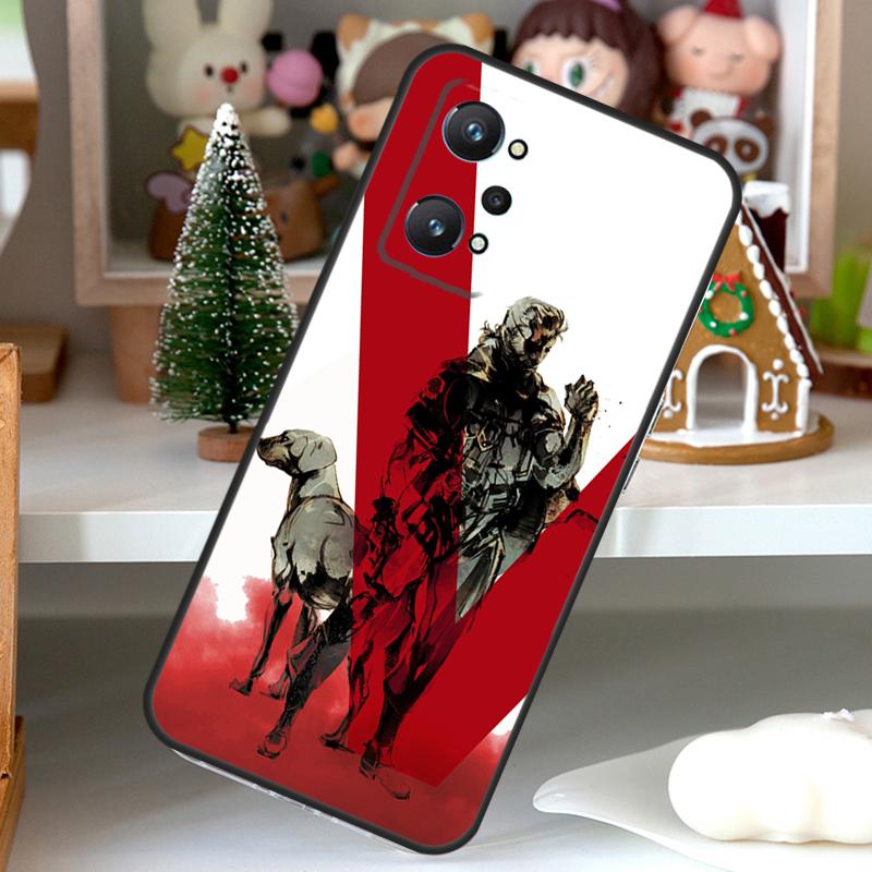 Чехол Metal Gear Solid для OPPO Realme C55 C35 C33 C31 C30 C25 C21Y C11 GT Neo 5 3T 2T Realme 10 9 11 Pro Plus