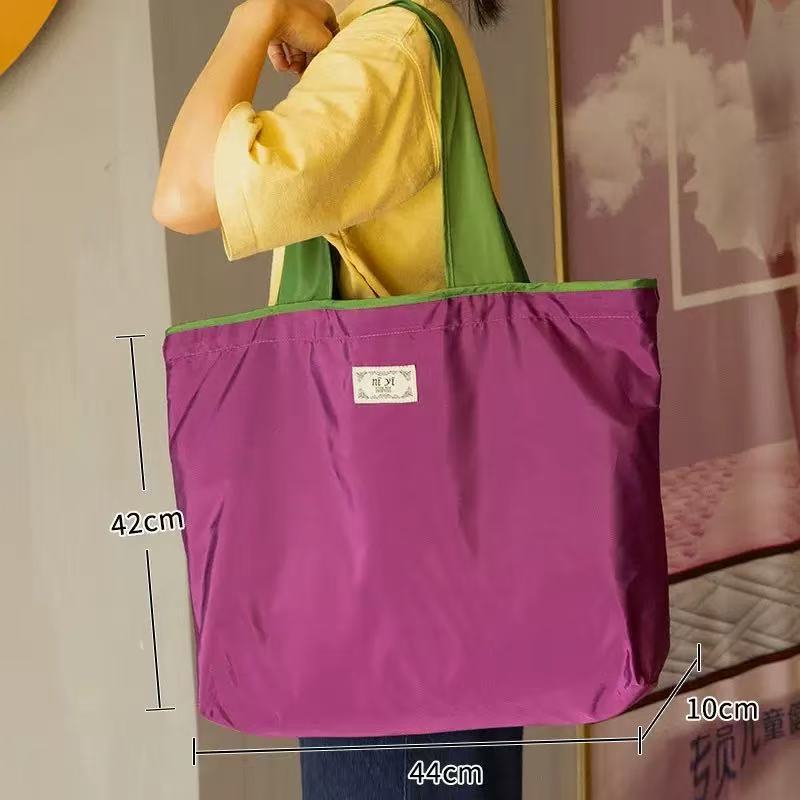 Student Class Canvas Tote Bag Commuter Tote Bag Cartoon Ins Shoulder Bag All-match Simple Large Capacity Student Tote Bag