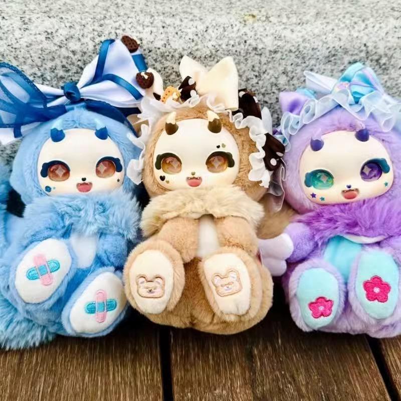 Boboco Sweetheart Party Series Handmade Blind Box Cute Doll Backpack Pendant Desktop Ornament Toys Mysterious Box Surprise Gifts