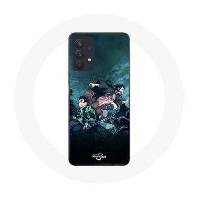 Coque - Demon Slayer - Samsung Galaxy A32 5G - Souple - Manga - Tanjiro Et Nezuko